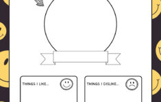 Page 2 - Free And Printable All About Me Worksheet Templates | Canva in Erlenmeyer Flask All About Me Worksheet