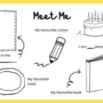 Page 2   Free And Printable All About Me Worksheet Templates | Canva Inside Erlenmeyer Flask All About Me Worksheet