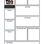 Page 3   Free And Printable All About Me Worksheet Templates | Canva Inside All About Me Worksheet College