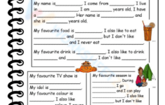 Printable Grade 5 All About Me Worksheet Worksheets inside All About Me Worksheet Year 5