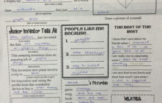 Professional Skill: The All About Me Gazette inside The All About Me Gazette Worksheet Answers