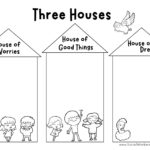 The Three Houses Templates   Free Social Work Tools And Resources With Regard To All About Me Social Work Toolbox