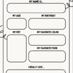 Top Printable English Worksheets For Ukg Class: Fun And Learning Pertaining To All About Me Worksheet For Ukg